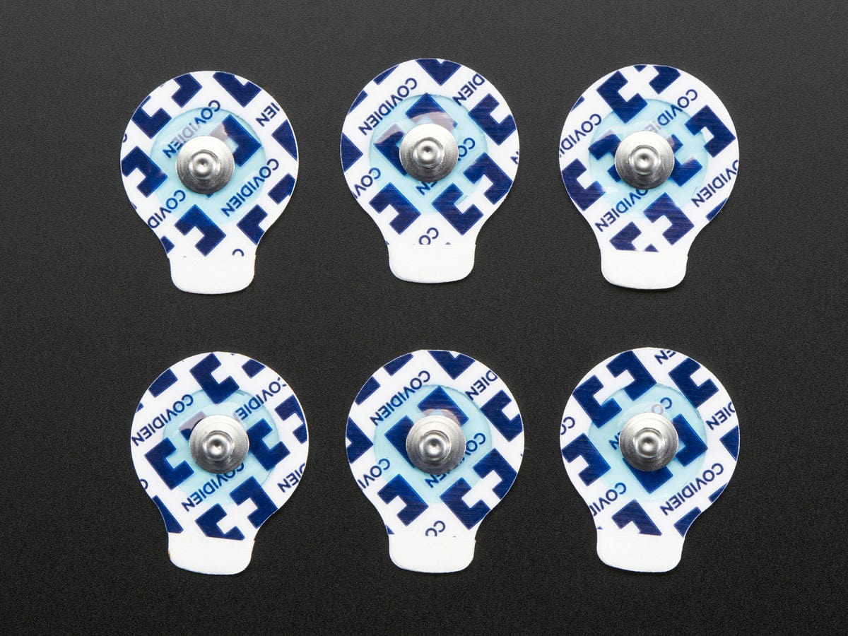 Muscle Sensor Surface EMG Electrodes - H124SG Covidien (Pack of 6) by Advancer Technologies - The Pi Hut