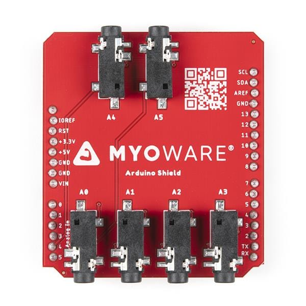 MyoWare 2.0 Arduino Shield by Sparkfun - The Pi Hut