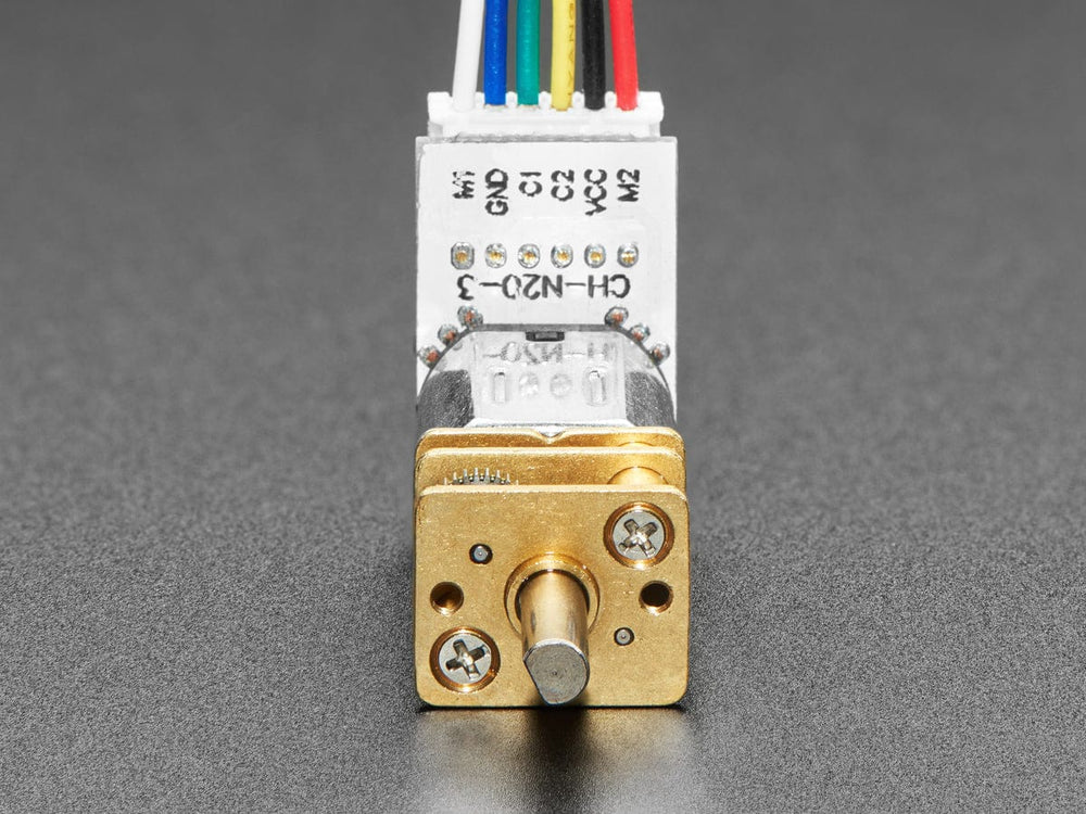 N20 DC Motor with Magnetic Encoder - 6V with 1:298 Gear Ratio by The Pi Hut - The Pi Hut