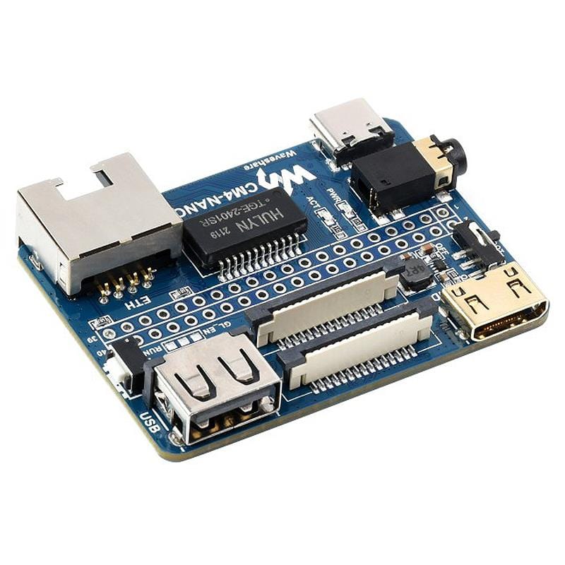 Nano Base Board (B) for Raspberry Pi CM4 by Waveshare - The Pi Hut