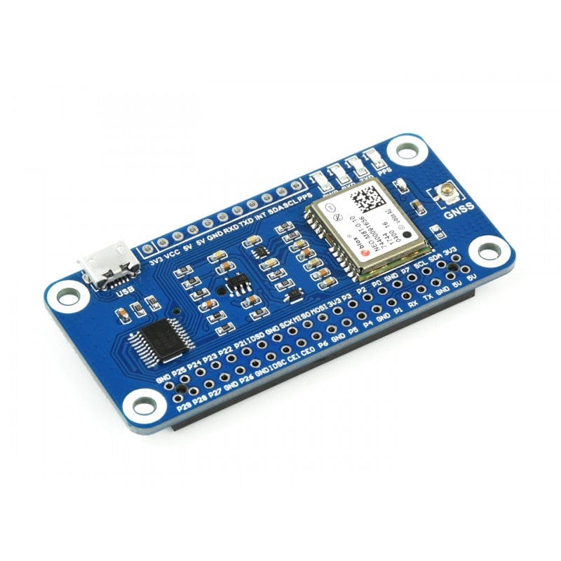 NEO-M8T GNSS Timing HAT for Raspberry Pi by Waveshare - The Pi Hut