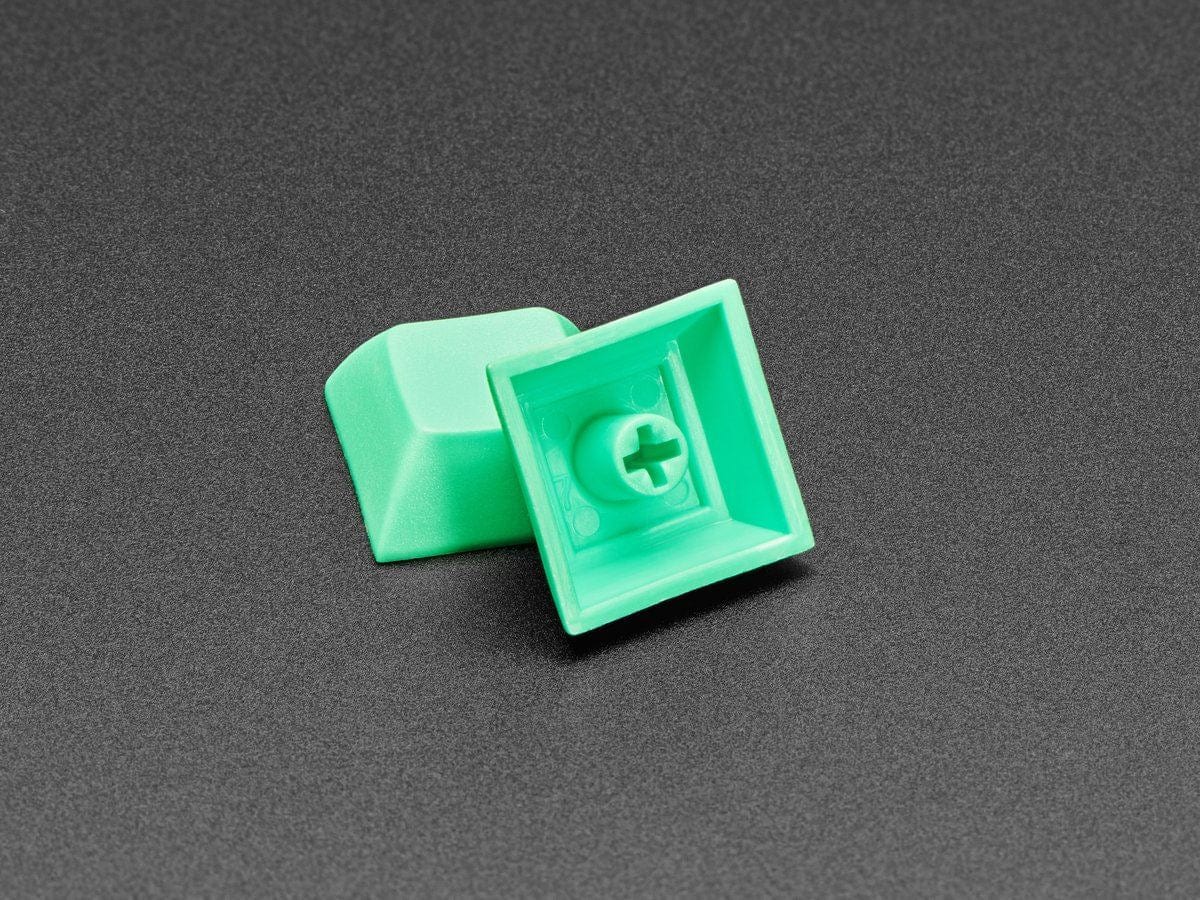 Neon Green DSA Keycaps for MX Compatible Switches - 10 pack by The Pi Hut - The Pi Hut