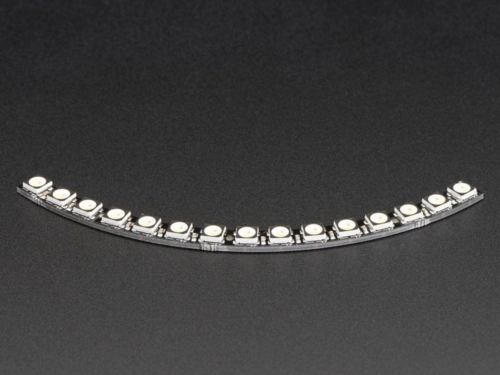 NeoPixel 1/4 60 Ring - 5050 RGBW LED w/ Integrated Drivers (Warm White - ~3000K) by Adafruit - The Pi Hut