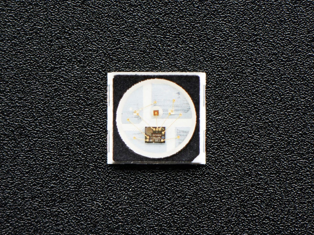 NeoPixel Mini 3535 RGB LEDs w/ Integrated Driver Chip - Black (Pack of 10) by Adafruit - The Pi Hut
