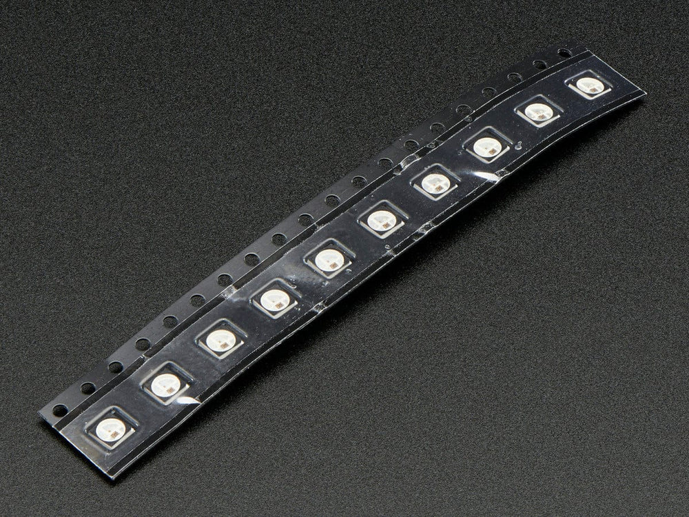 NeoPixel Mini 3535 RGB LEDs w/ Integrated Driver Chip - Black (Pack of 10) by Adafruit - The Pi Hut