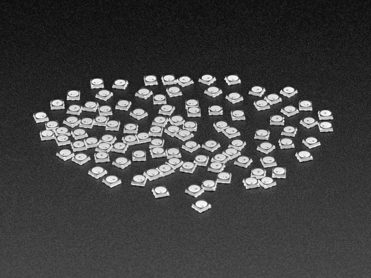 NeoPixel Mini 3535 RGB LEDs w/ Integrated Driver Chip - Black (Pack of 100) by The Pi Hut - The Pi Hut
