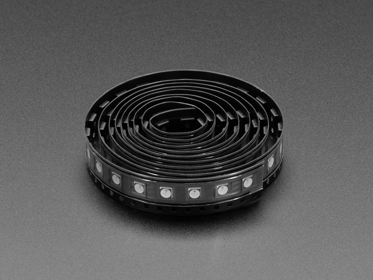 NeoPixel Mini 3535 RGB LEDs w/ Integrated Driver Chip - Black (Pack of 100) by The Pi Hut - The Pi Hut