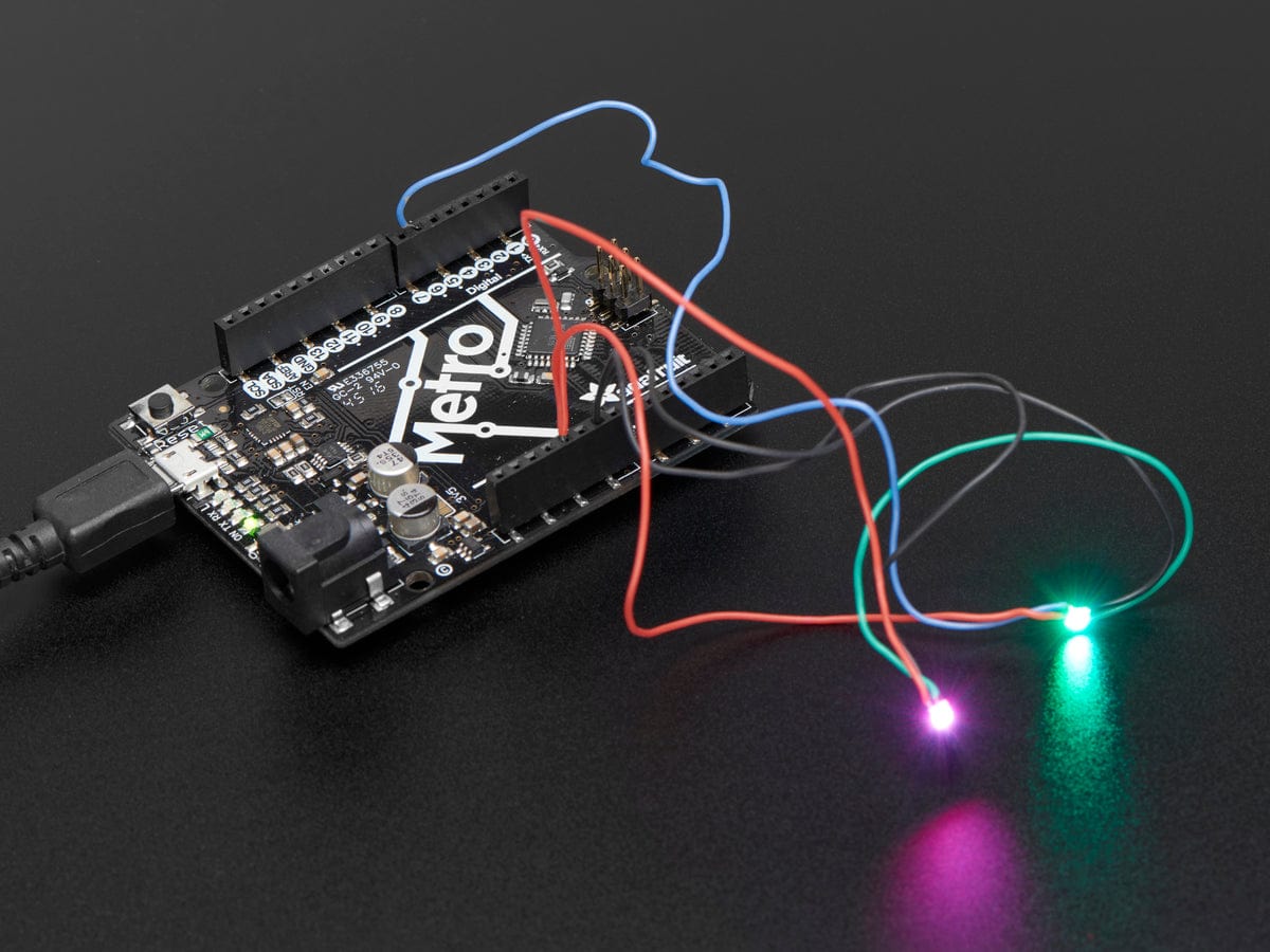 NeoPixel Nano 2427 RGB LEDs w/ Integrated Driver Chip - 10 Pack by The Pi Hut - The Pi Hut