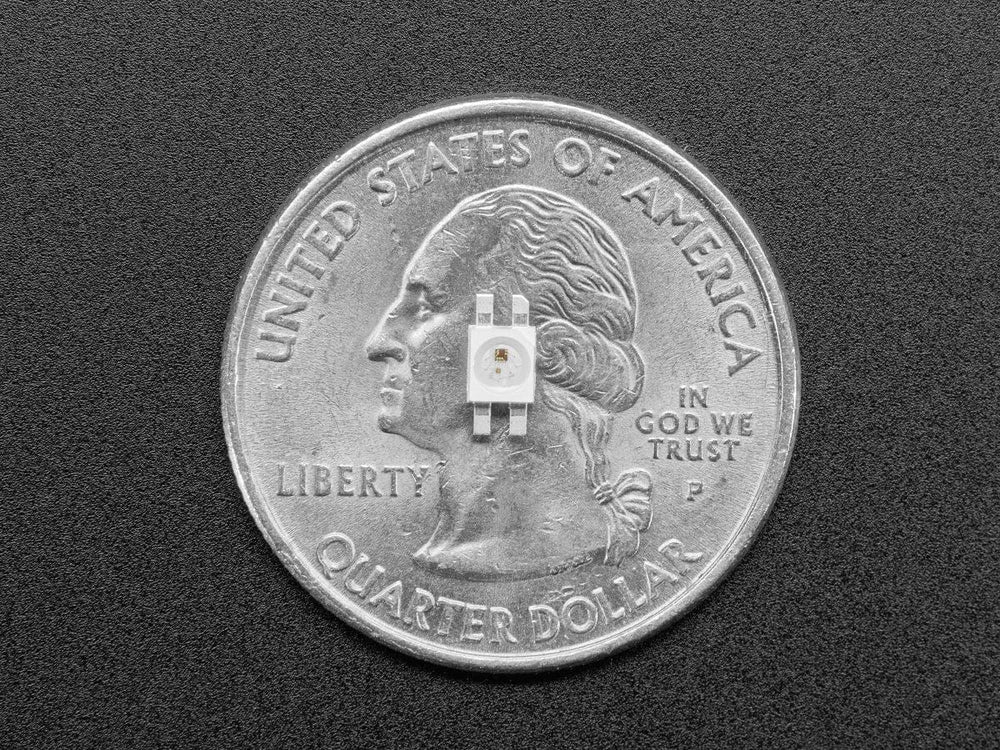 NeoPixel Reverse Mount RGB LEDs - 10 Pack of SK6812-E by The Pi Hut - The Pi Hut