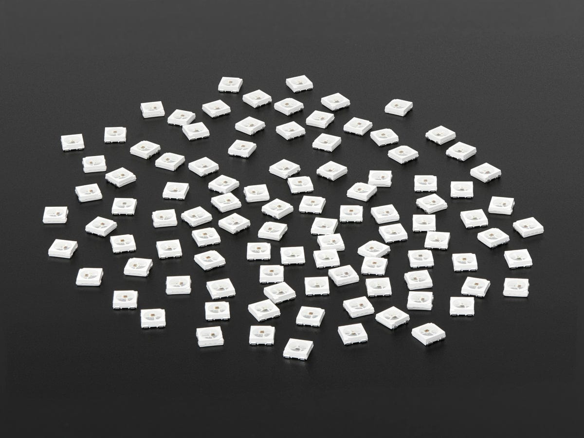 NeoPixel RGB 5050 LED with Integrated Driver Chip - 100 Pack (SK6812) by Adafruit - The Pi Hut