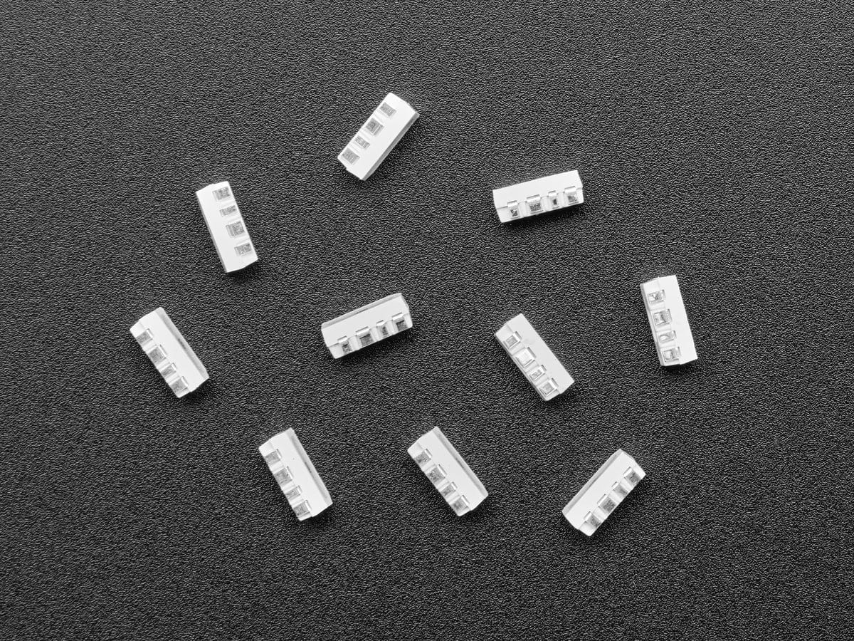 NeoPixel Side-Light RGB LED w/ Integrated Driver Chip - 10-pack (SK6812B 4020) by The Pi Hut - The Pi Hut