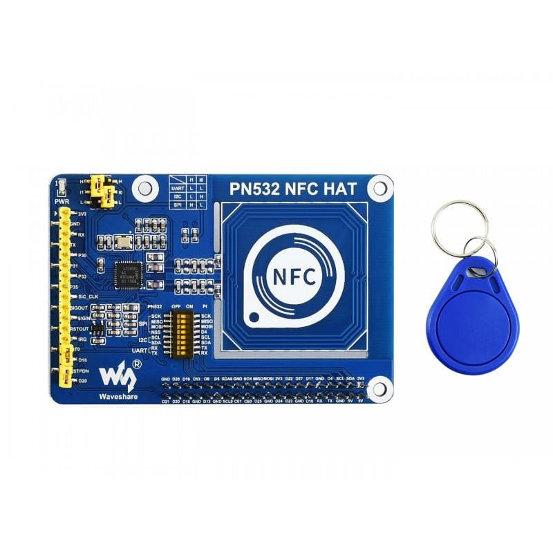 NFC HAT for Raspberry Pi (PN532) by Waveshare - The Pi Hut