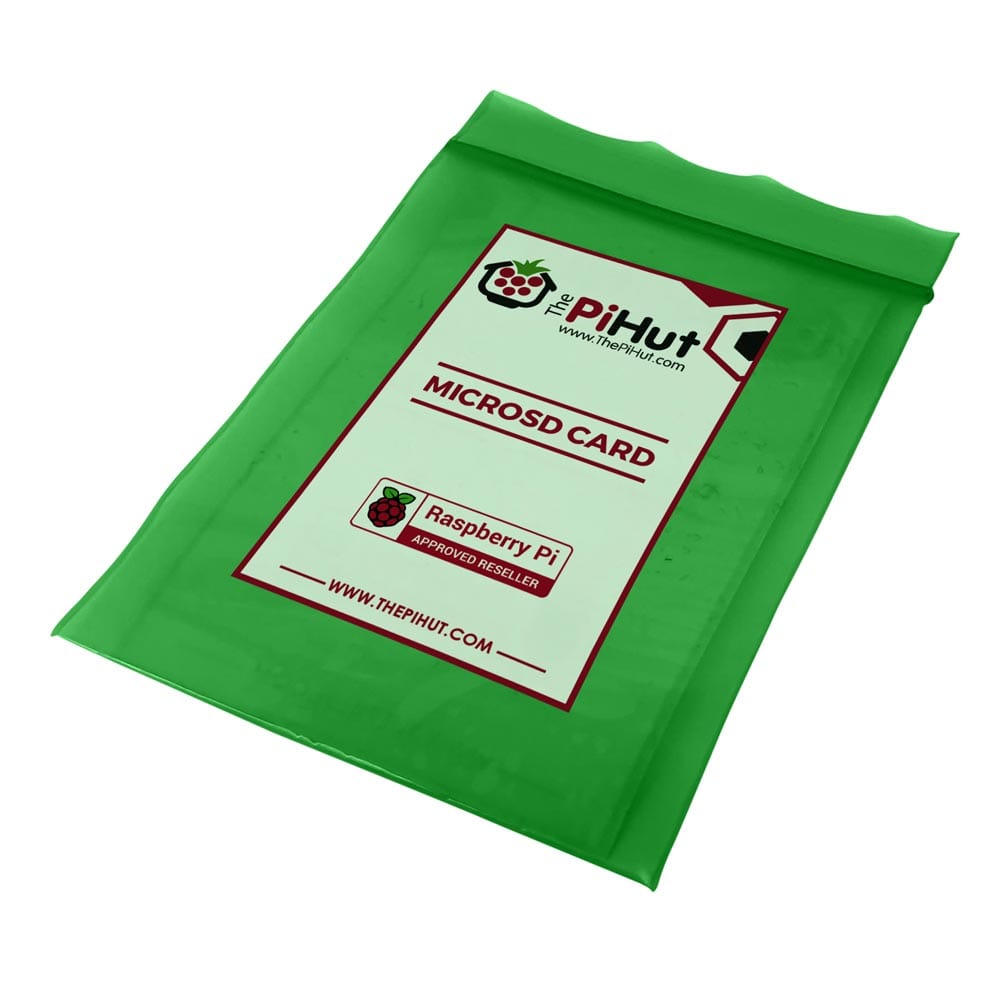 Raspberry Pi Micro SD Card with RPi OS Pre-Installed by Raspberry Pi - The Pi Hut