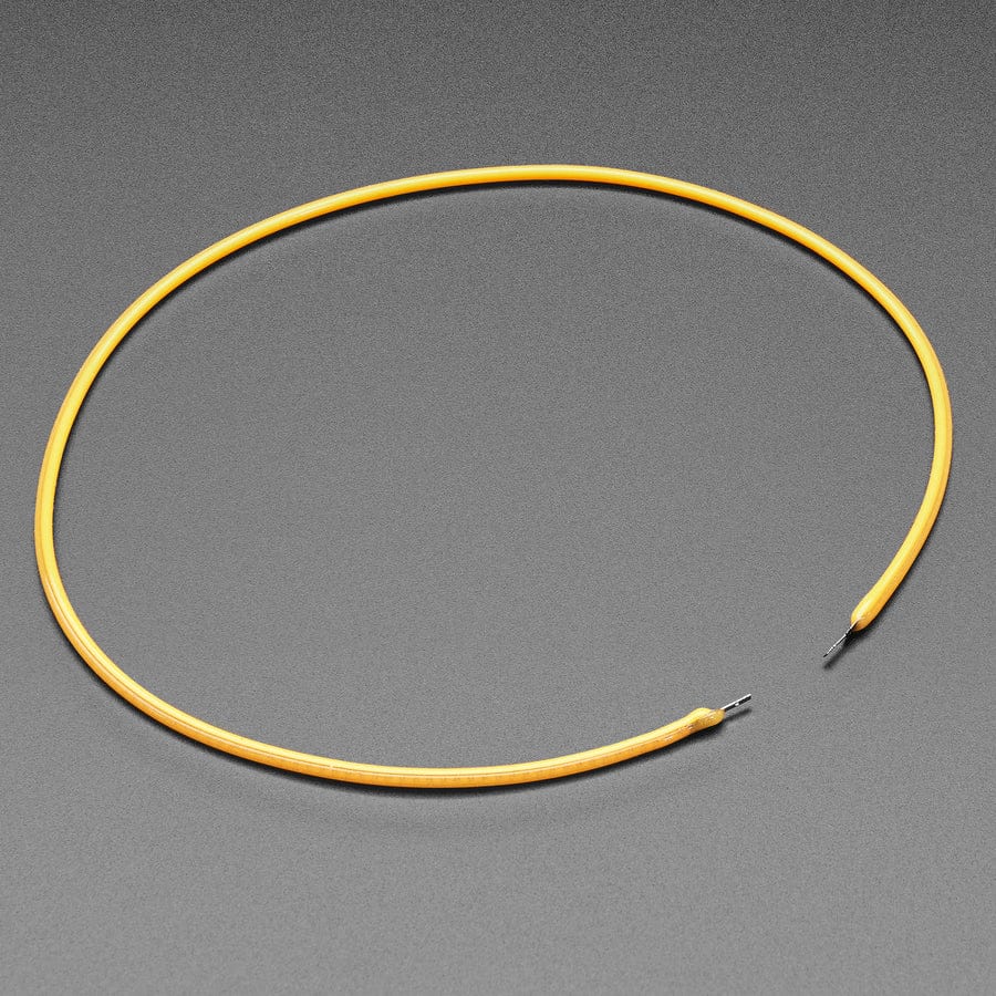 nOOds - Flexible LED Filament - 3V 300mm - Yellow by Adafruit - The Pi Hut