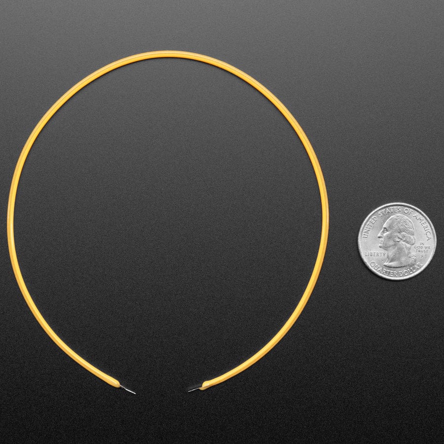 nOOds - Flexible LED Filament - 3V 300mm - Yellow by Adafruit - The Pi Hut