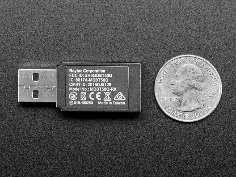 nRF52840 USB Key with TinyUF2 Bootloader - Bluetooth Low Energy (MDBT50Q-RX) by The Pi Hut - The Pi Hut