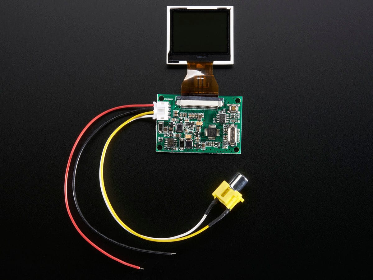 NTSC/PAL (Television) TFT Display - 1.5" Diagonal by The Pi Hut - The Pi Hut