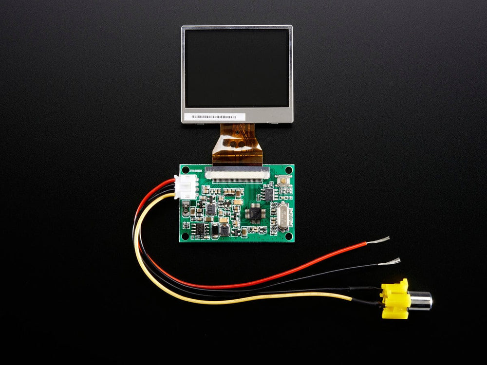 NTSC/PAL (Television) TFT Display - 2.0" Diagonal by The Pi Hut - The Pi Hut
