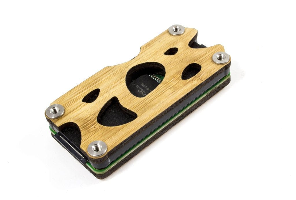 Nucleus Zero Raspberry Pi Zero Case - Bamboo by C4 Labs - The Pi Hut