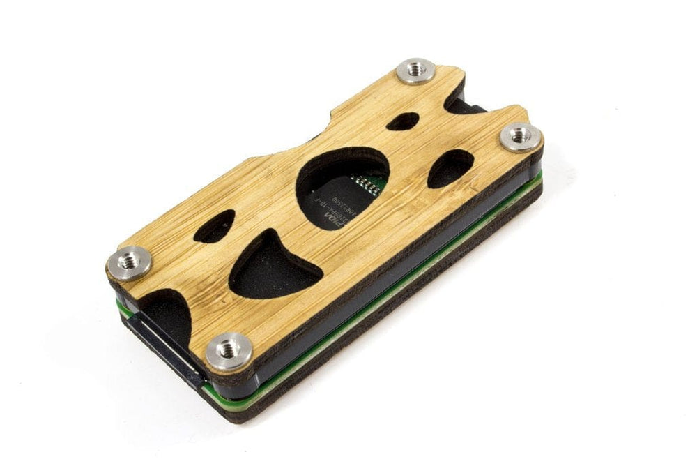 Nucleus Zero Raspberry Pi Zero Case - Bamboo - The Pi Hut