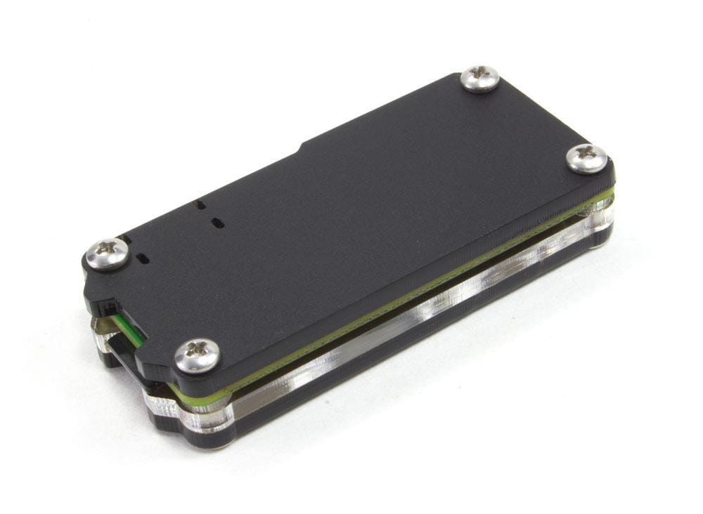 Nucleus Zero Raspberry Pi Zero Case - Black Ice by C4 Labs - The Pi Hut