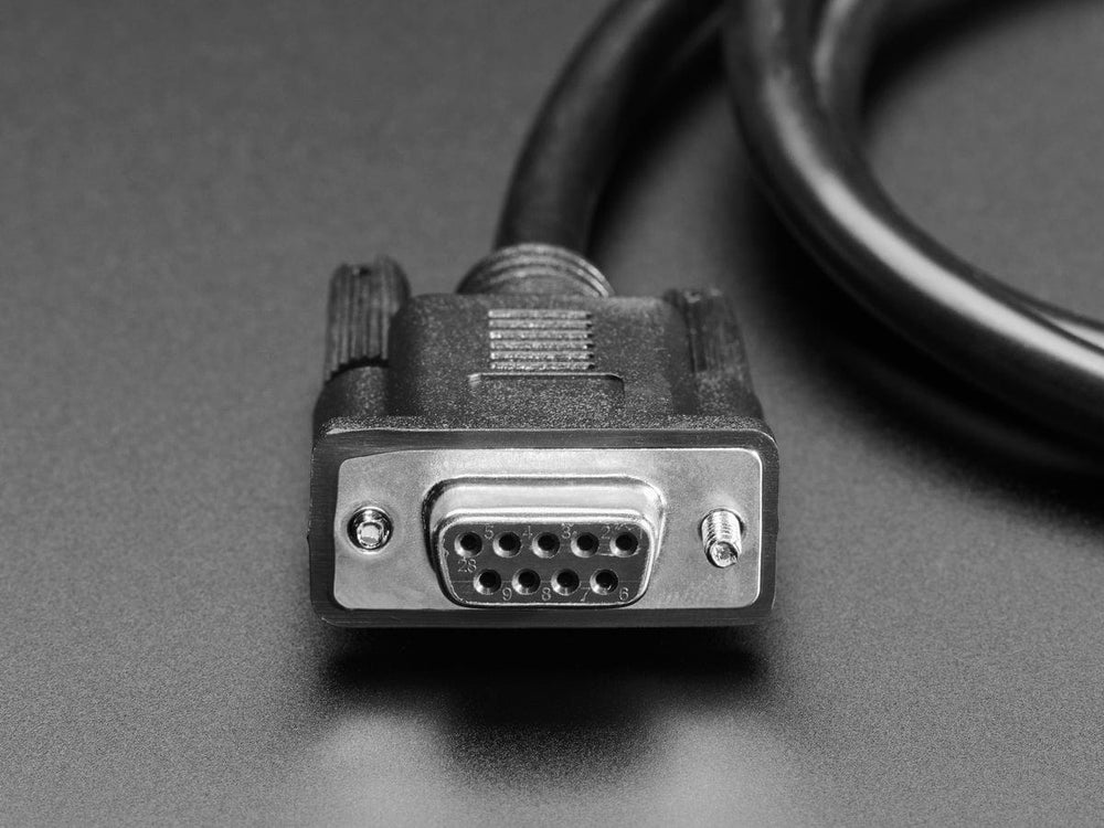 OBD Plug (16-pin) to DE-9 (DB-9) Socket Adapter Cable (1 meter long) by The Pi Hut - The Pi Hut