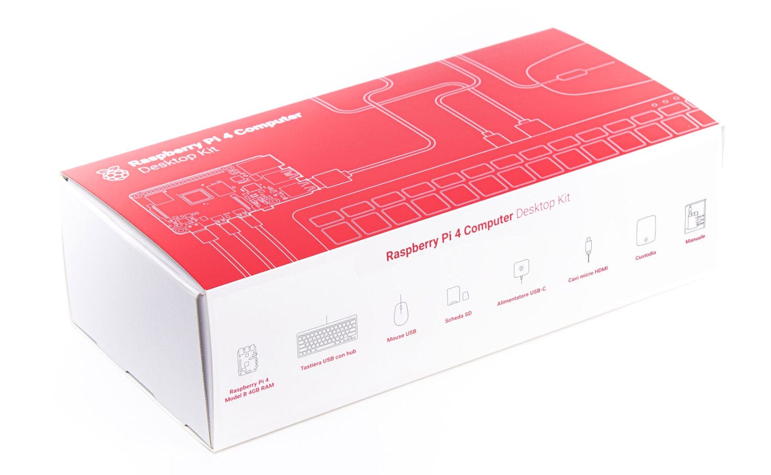 Raspberry Pi 4 Desktop Kit by Raspberry Pi - The Pi Hut