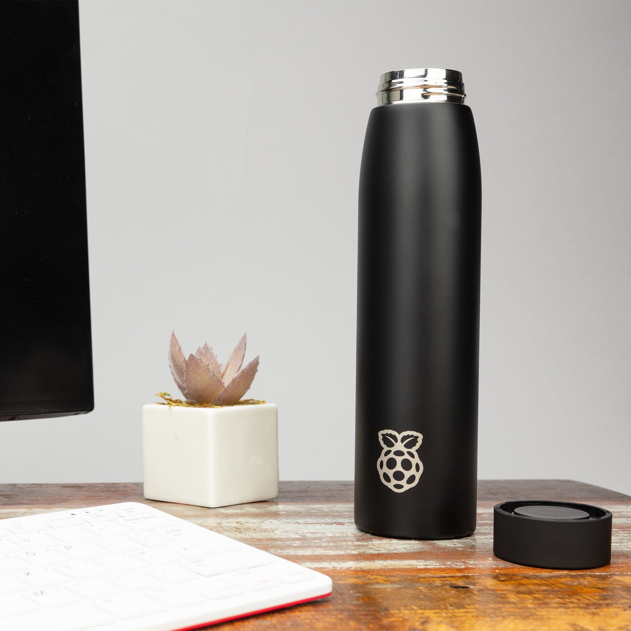 Raspberry Pi Laser Engraved Drinks Bottle by Raspberry Pi - The Pi Hut