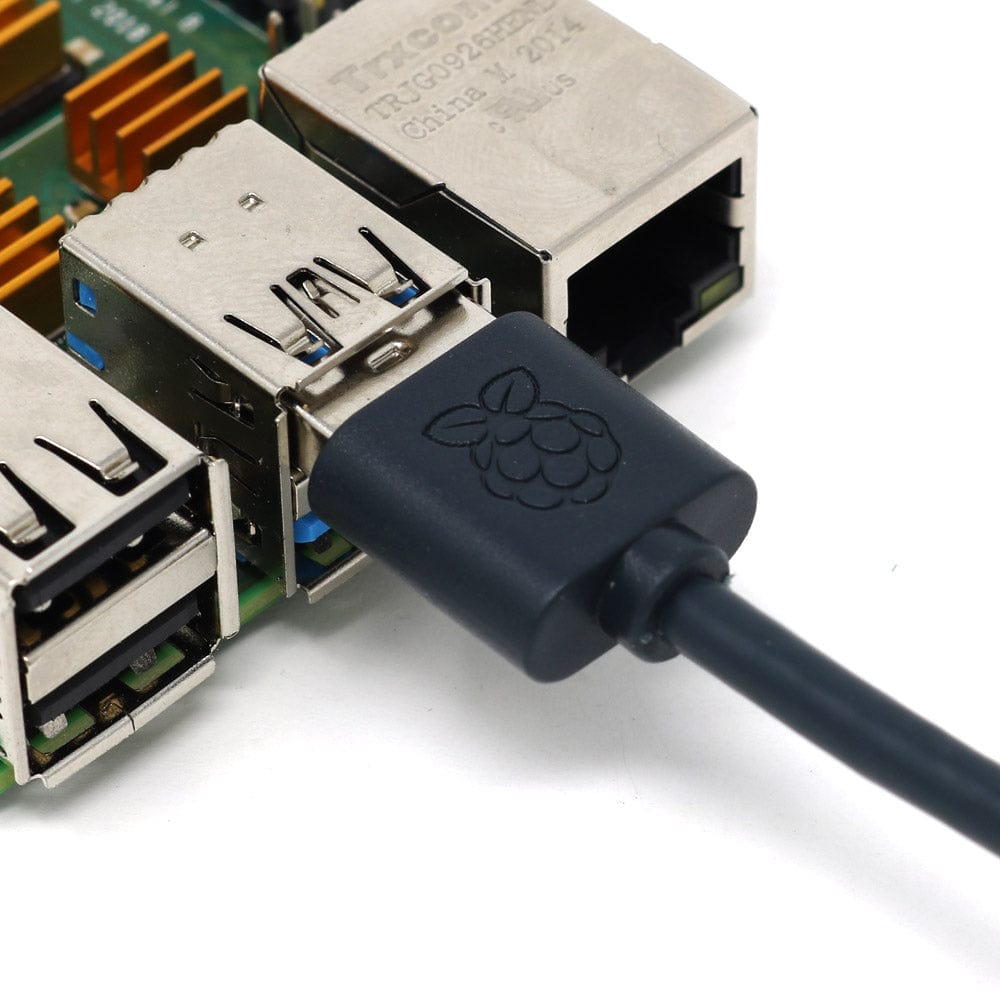 Raspberry Pi Micro-USB Cable by Raspberry Pi - The Pi Hut