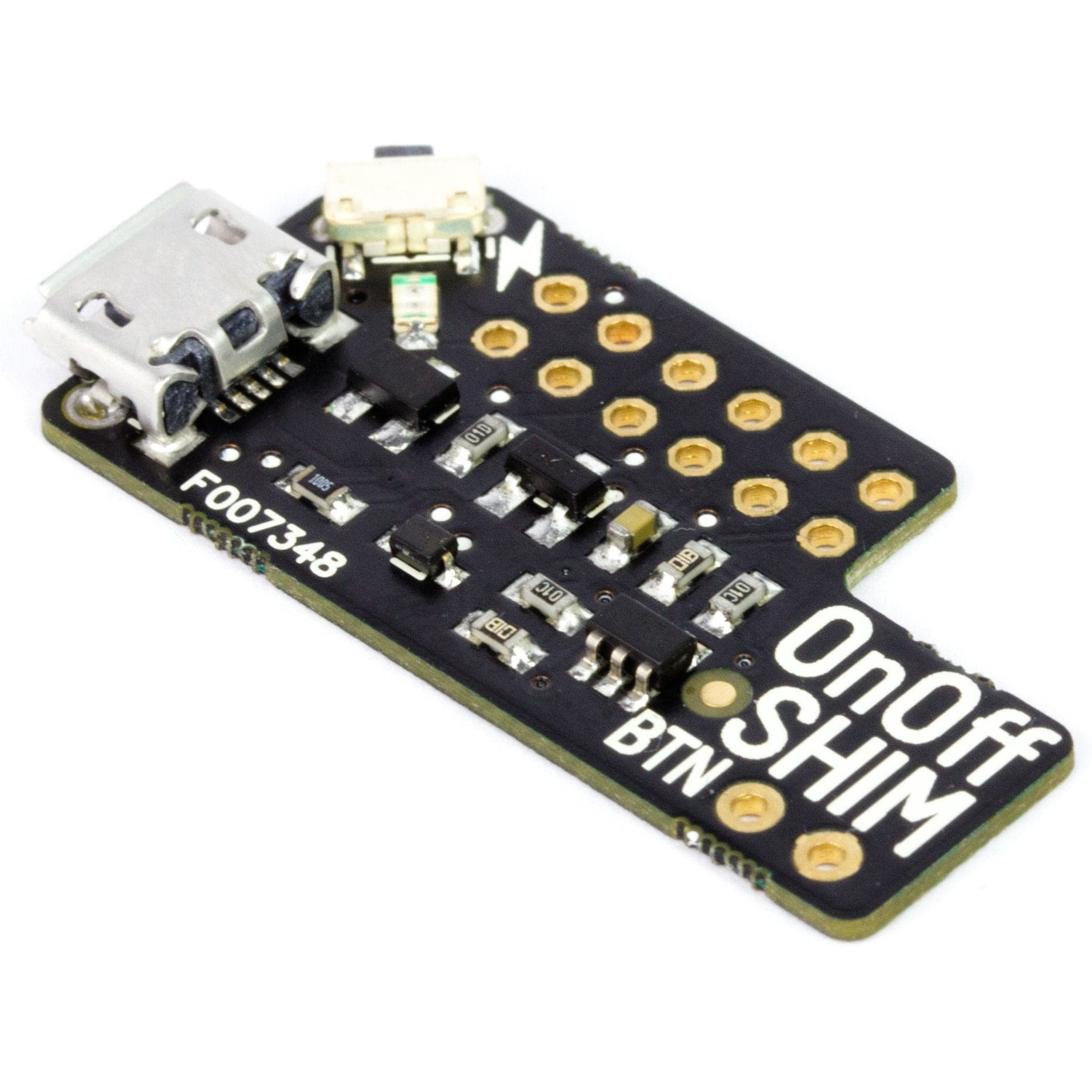 OnOff SHIM (micro-USB) by Pimoroni - The Pi Hut