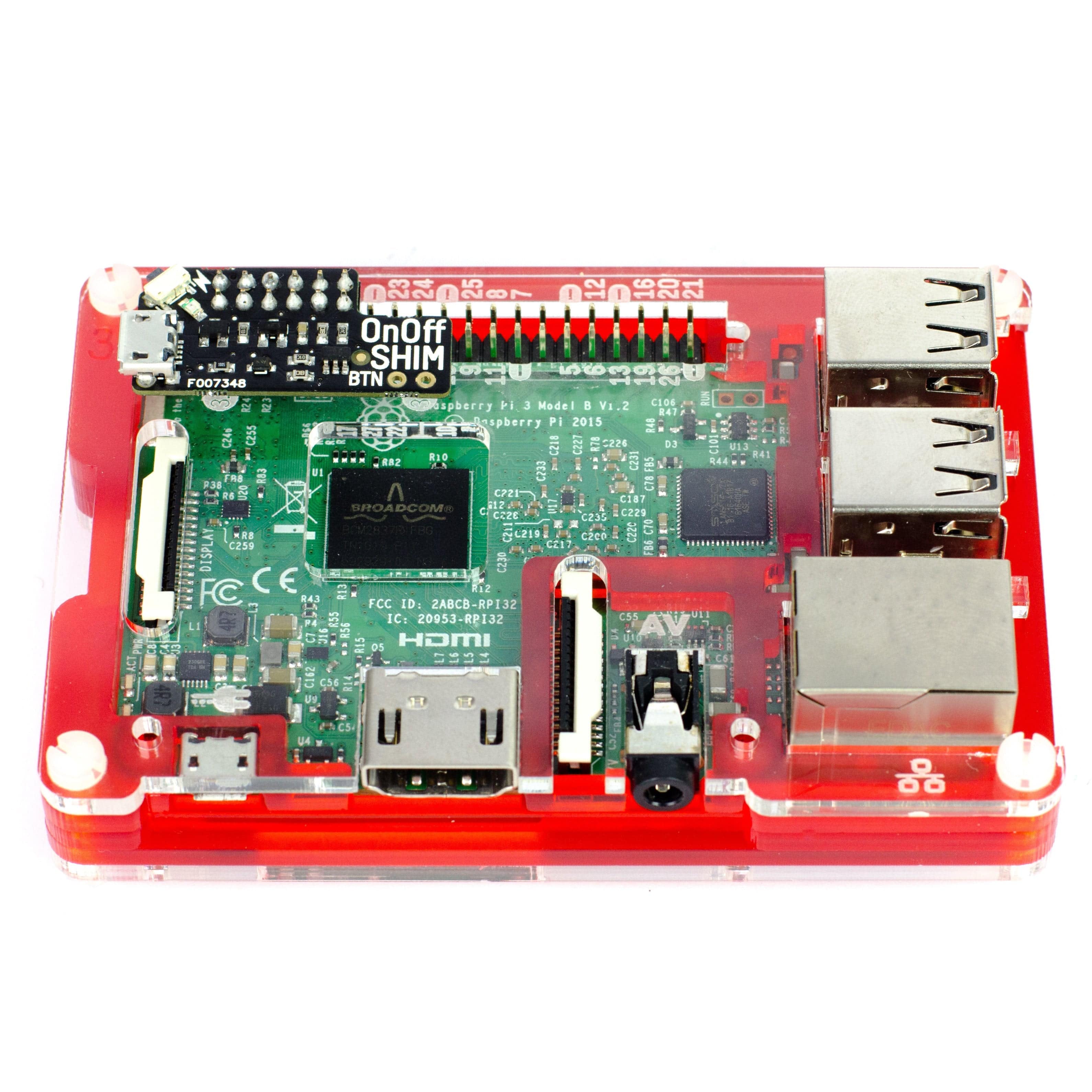 OnOff SHIM (micro-USB) by Pimoroni - The Pi Hut