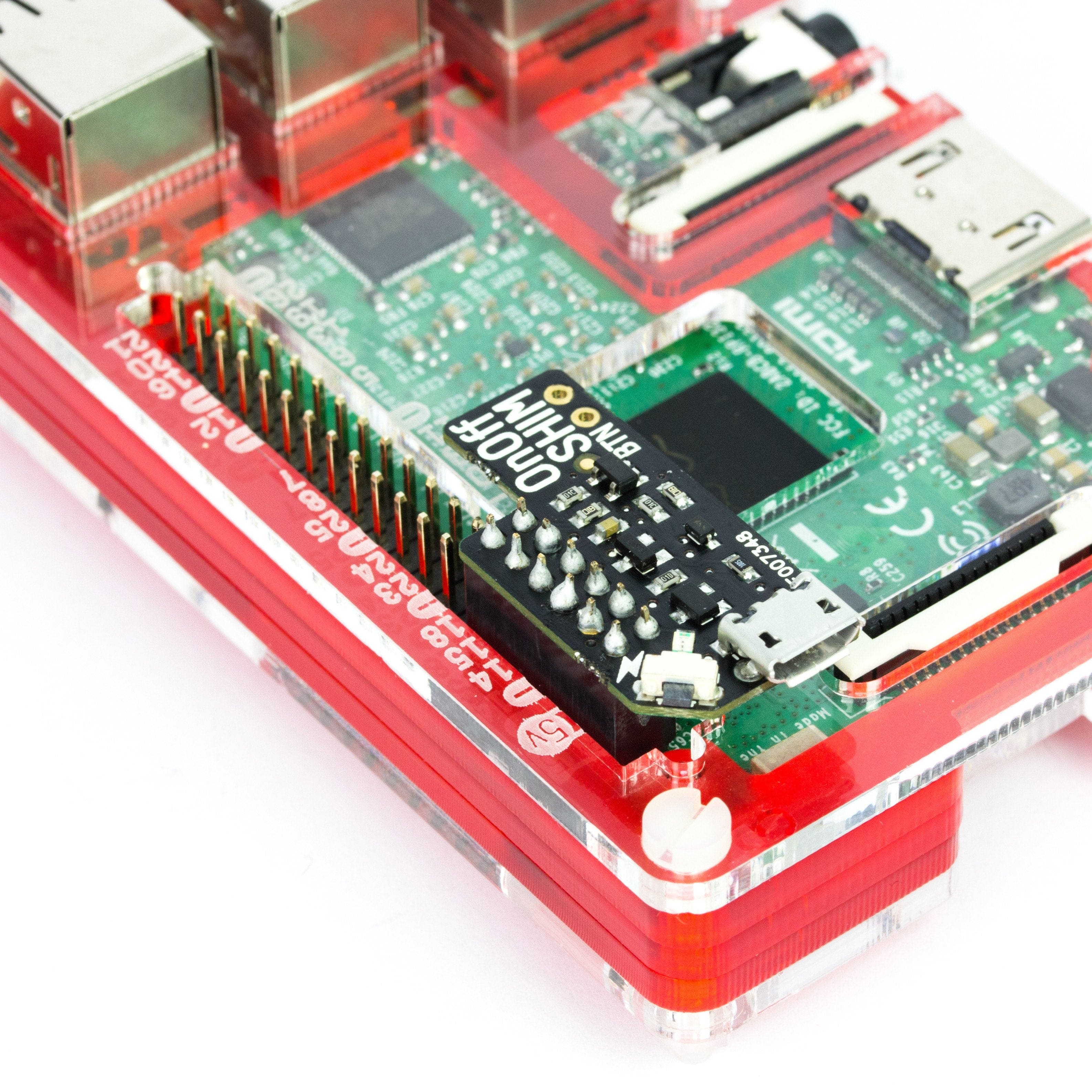 OnOff SHIM (micro-USB) by Pimoroni - The Pi Hut