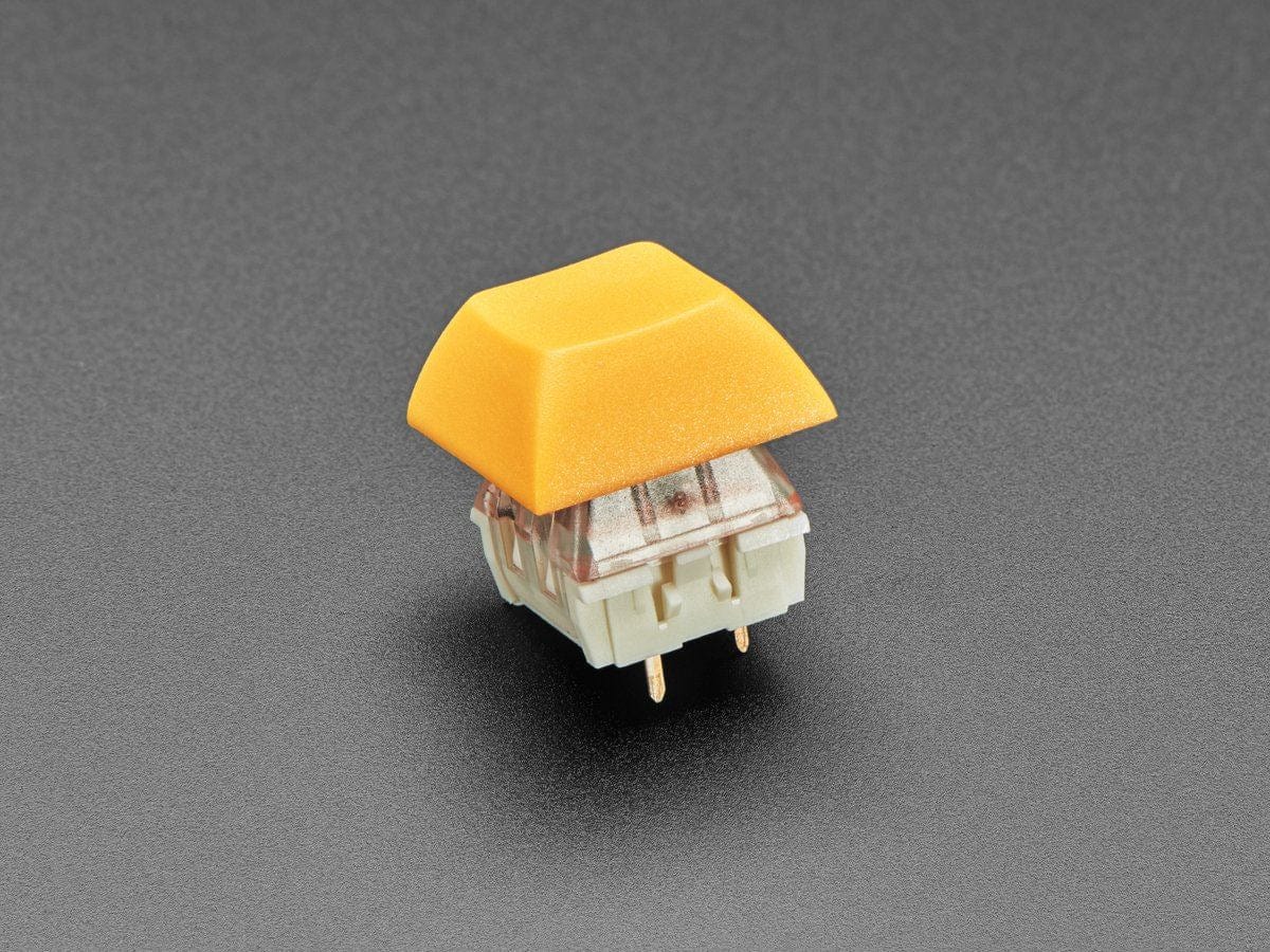 Orange DSA Keycaps for MX Compatible Switches - 10 pack by The Pi Hut - The Pi Hut