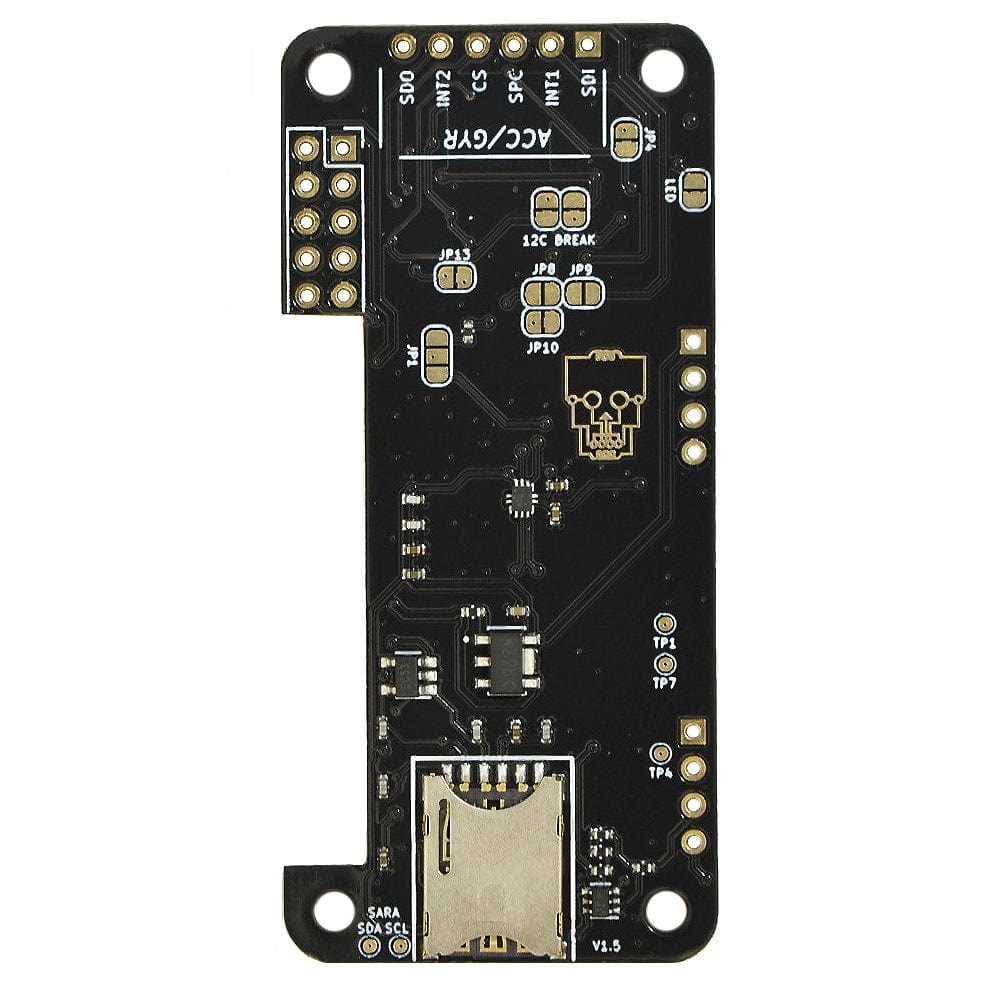 OzzMaker SARA-R5 LTE-M GPS + 10DOF by Ozzmaker - The Pi Hut