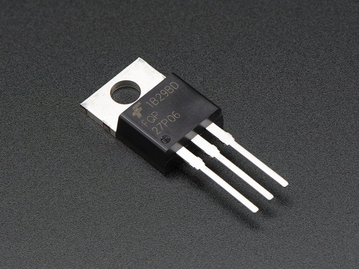P-channel Power MOSFET - TO-220 Package (25A / 60V) by The Pi Hut - The Pi Hut