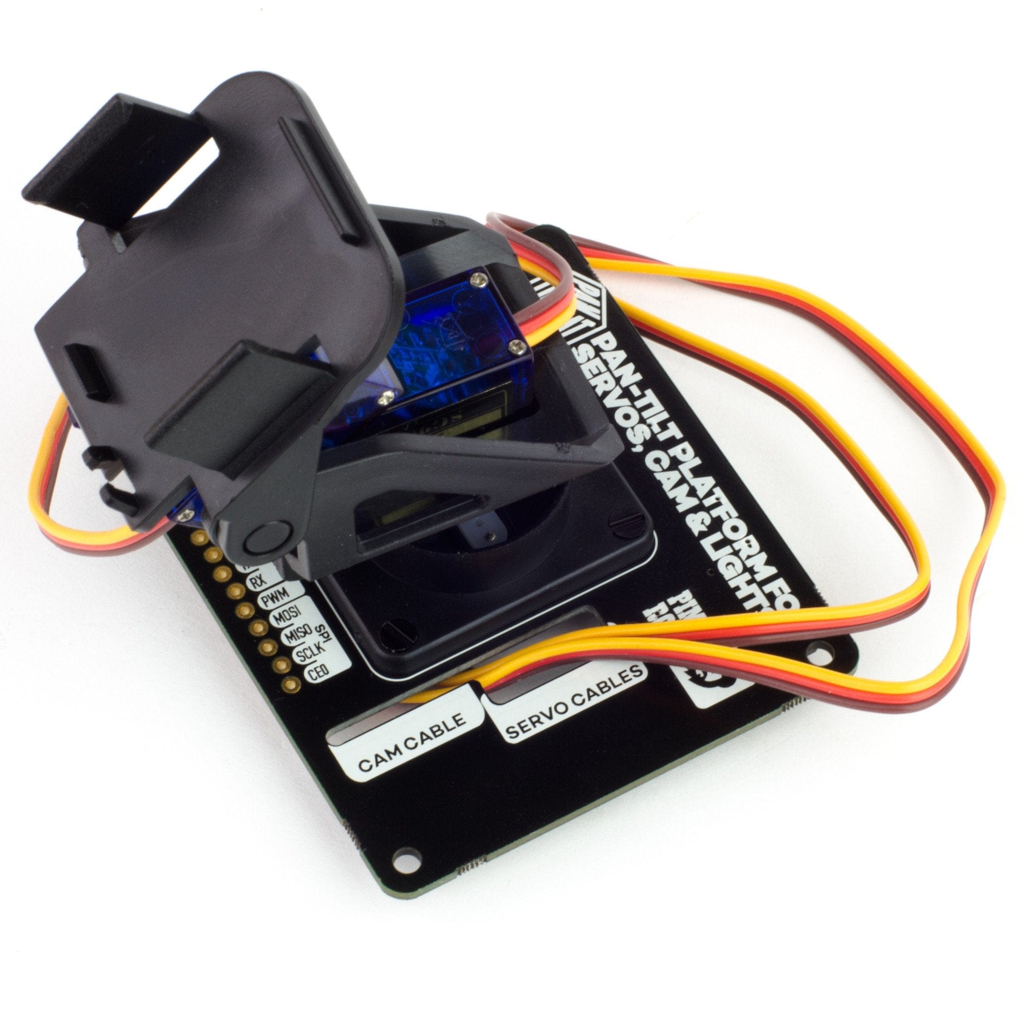 Pan-Tilt HAT by Pimoroni - The Pi Hut