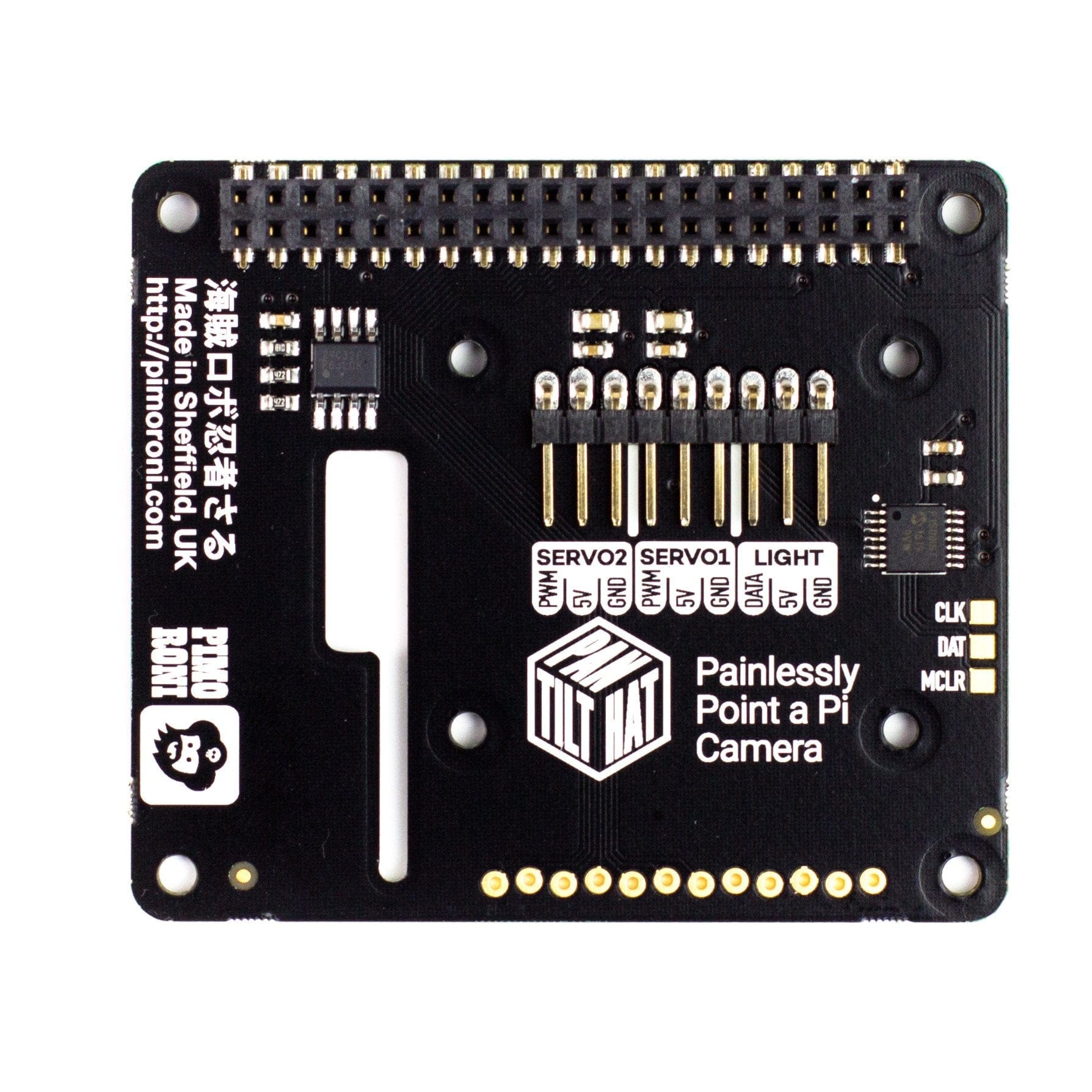 Pan-Tilt HAT by Pimoroni - The Pi Hut