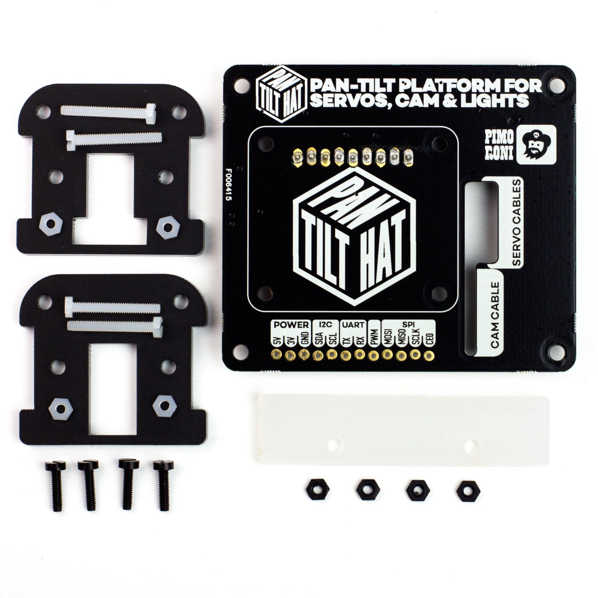 Pan-Tilt HAT by Pimoroni - The Pi Hut