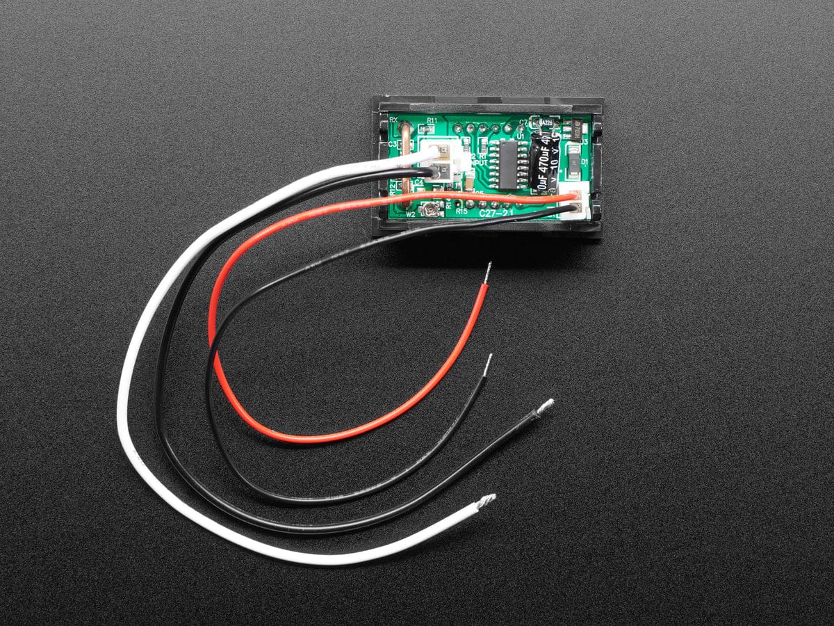 Panel Current Meter - 0 to 9.99A by The Pi Hut - The Pi Hut