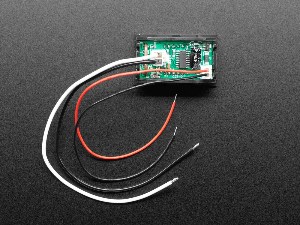 Panel Current Meter - 0 to 9.99A by The Pi Hut - The Pi Hut