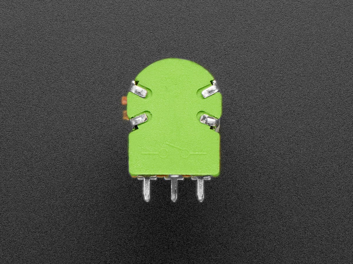Panel Mount 10K Dual Linear Potentiometer w/ On-Off Switch (10K Dual Linear w/ Switch) by The Pi Hut - The Pi Hut