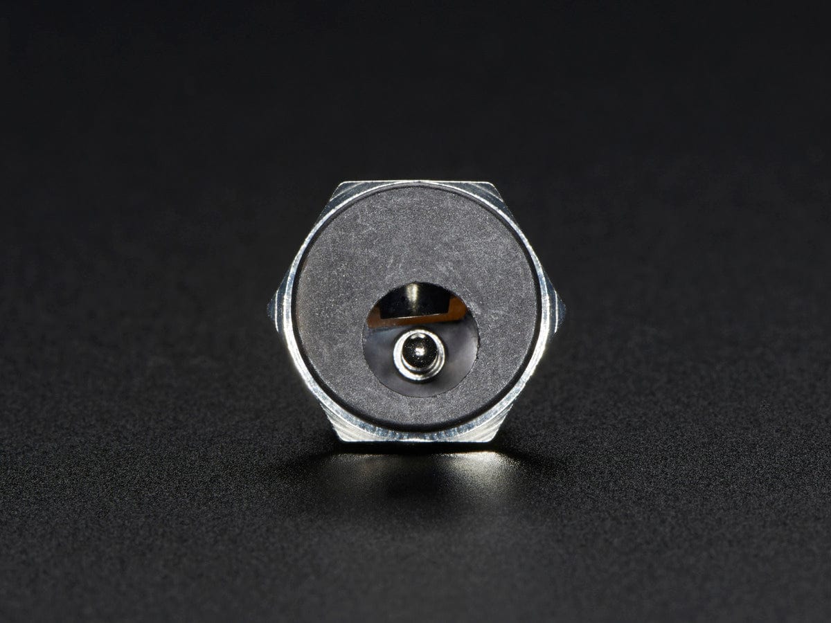 Panel Mount 2.1mm DC barrel jack by The Pi Hut - The Pi Hut