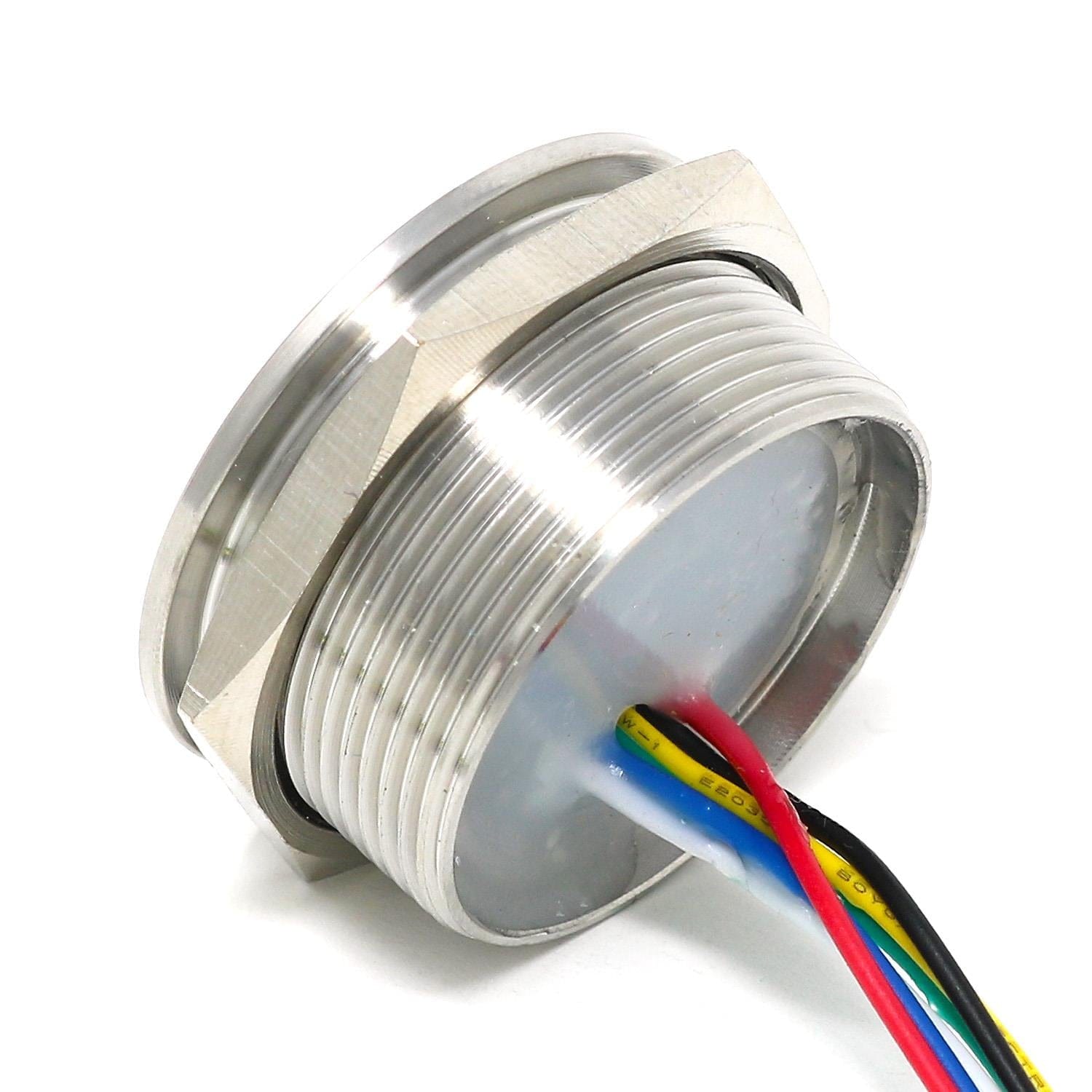 Panel Mount Fingerprint Sensor with Bi-Colour LED Ring (R503) by The Pi Hut - The Pi Hut