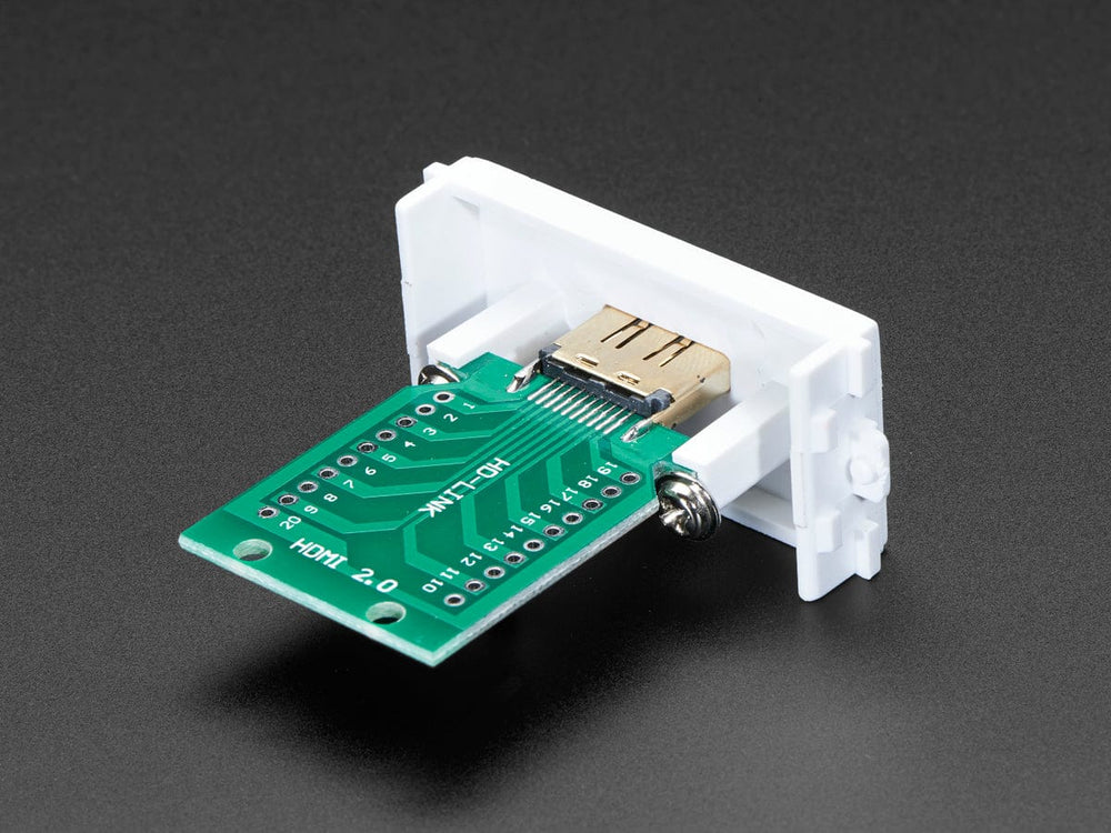 Panel Mount HDMI Socket Breakout by The Pi Hut - The Pi Hut