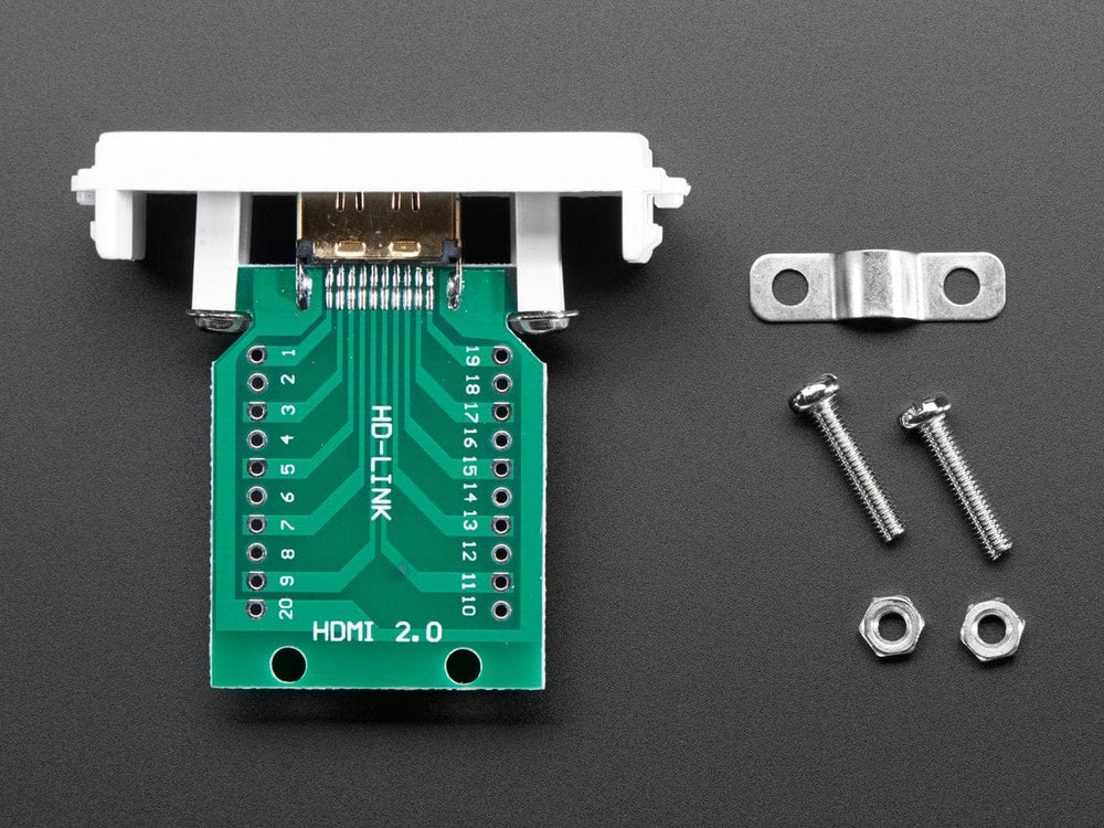 Panel Mount HDMI Socket Breakout by The Pi Hut - The Pi Hut