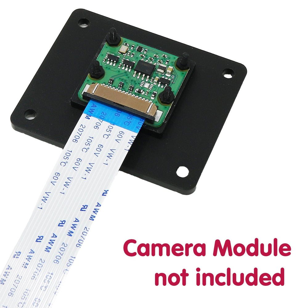 Panel Mount Kit for Raspberry Pi Camera Module 3 by The Pi Hut - The Pi Hut
