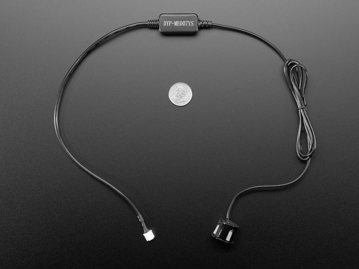 Panel Mount Ultrasonic (Sonar) Ranging Module with UART Output by The Pi Hut - The Pi Hut