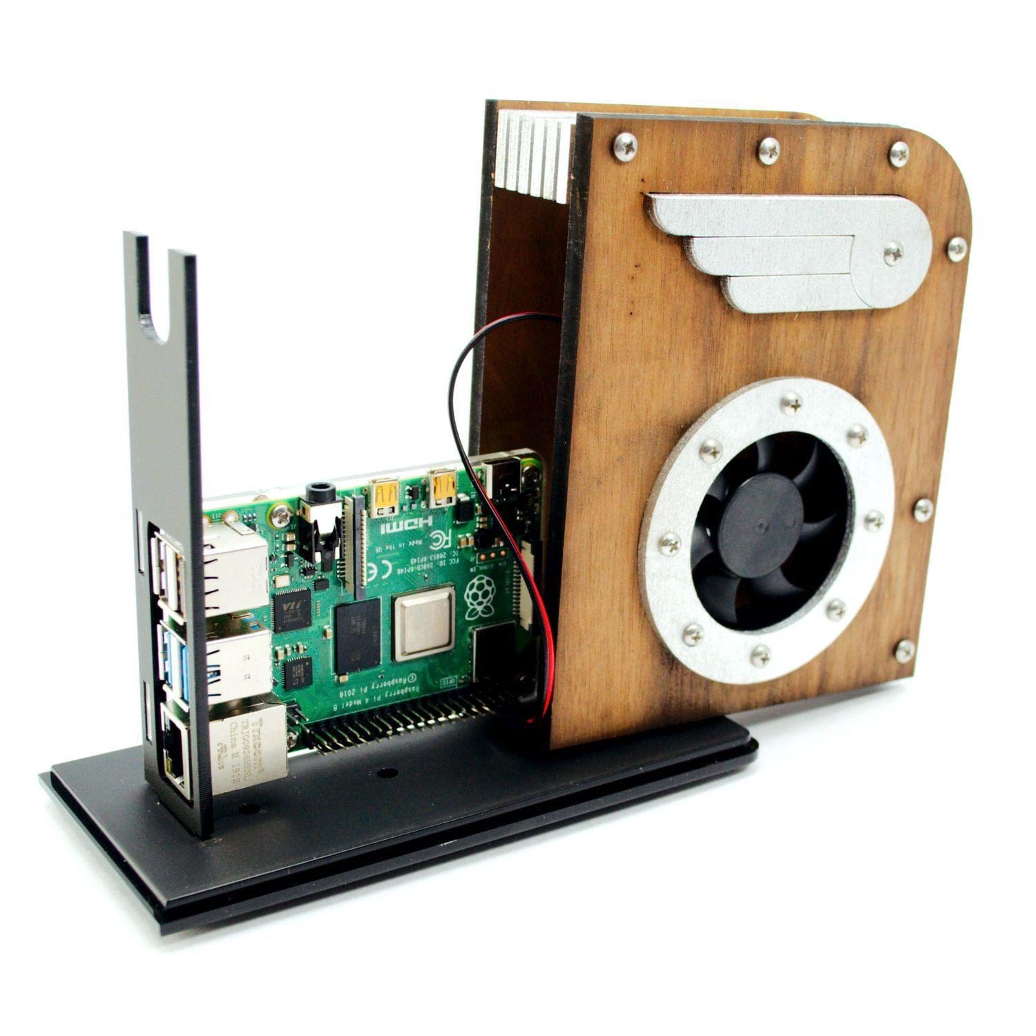 Paramount 2 - Raspberry Pi 4 Fan Case by C4 Labs - The Pi Hut
