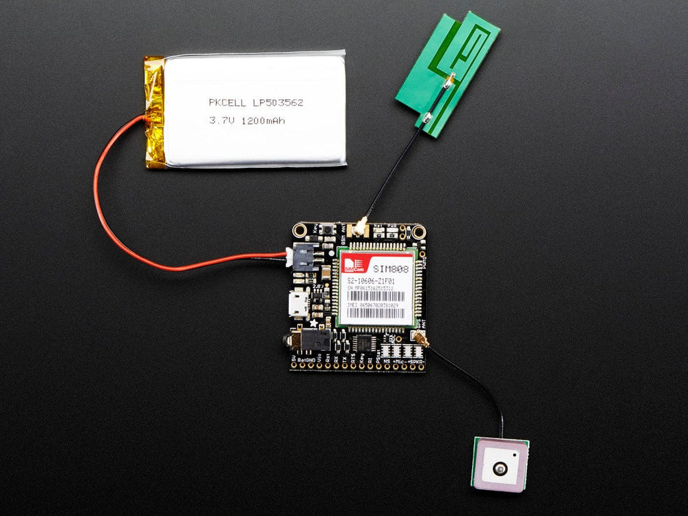 Passive GPS Antenna uFL - 15mm x 15mm  1 dBi gain by The Pi Hut - The Pi Hut