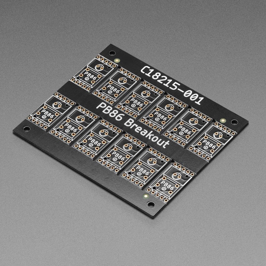PB86 Step Switch Breadboard-Friendly Breakout PCB - Pack of 12 by Adafruit - The Pi Hut